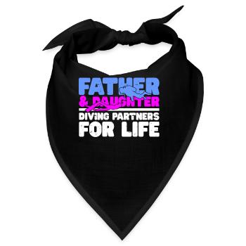 Scuba Diving Diver - Bandana - Schwarz - Vorne