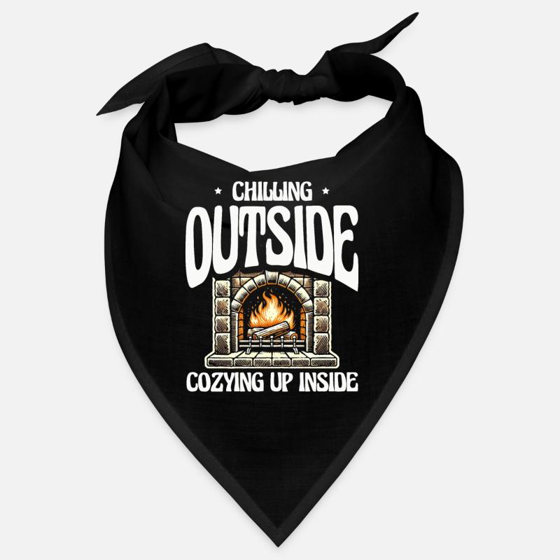 Chilling outside, cosy inside, wintry Bandana