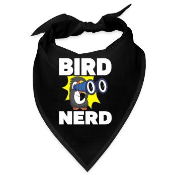 Bird Watching Cute Bird Lover - Bandana - Schwarz - Vorne