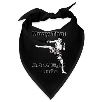 Muay Thai Art of Eight Limmbs - Bandana - Schwarz - Vorne