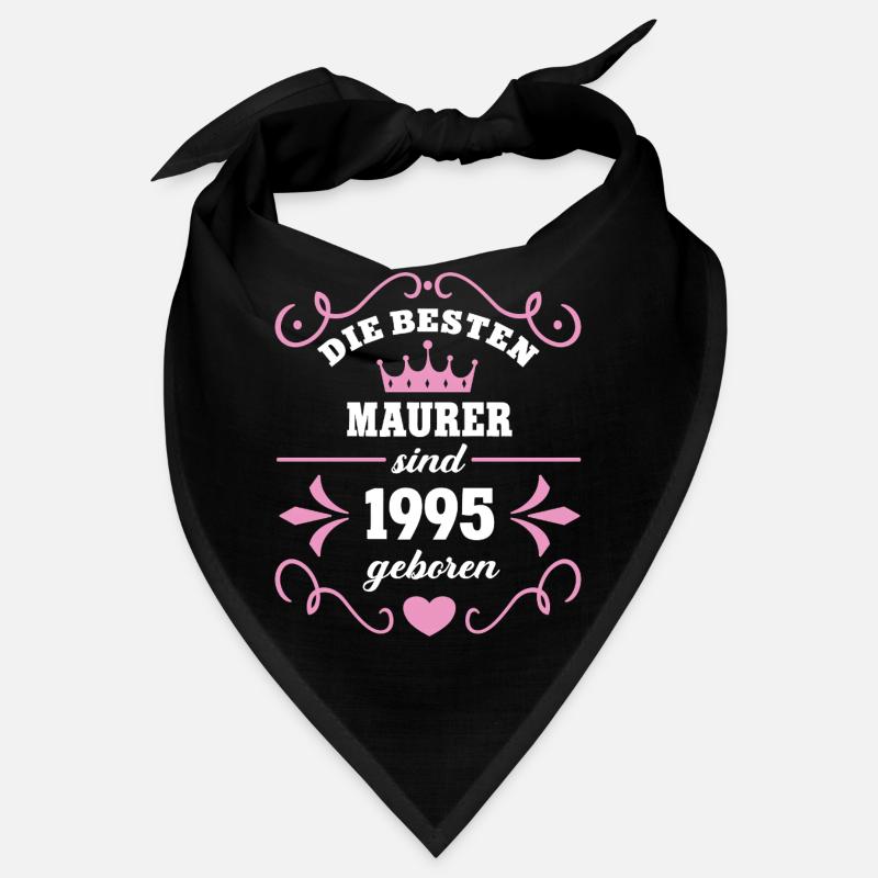 Bricklayer Birthday Vintage 1995 Born 95 Bandana