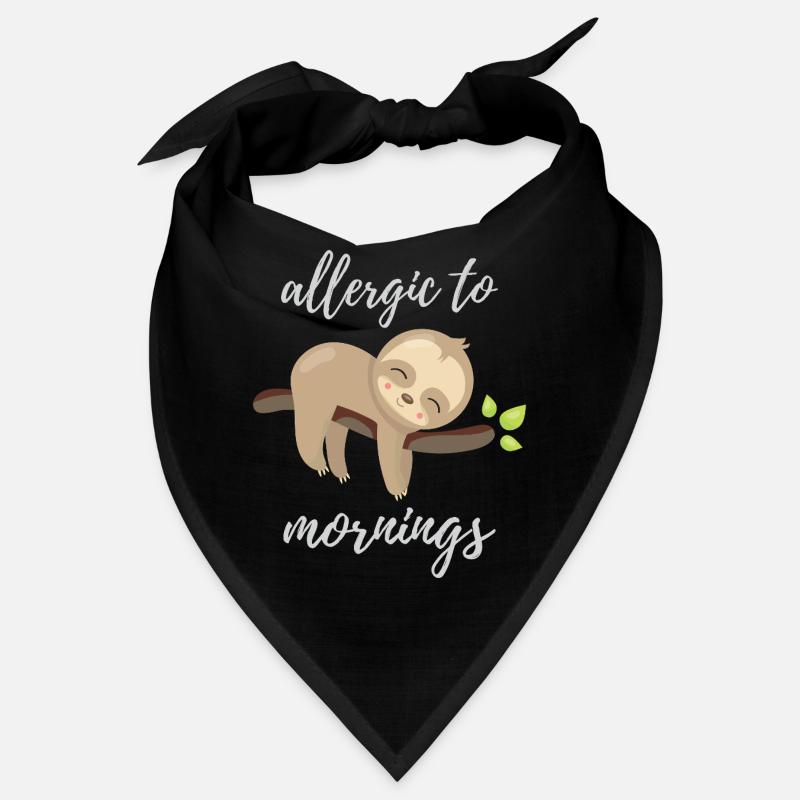Allergique aux matins Bandana