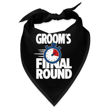 Groom’s Final Round Stopwatch - Bandana - Schwarz - Vorne