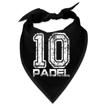 Padel - Bandana - Schwarz - Vorne