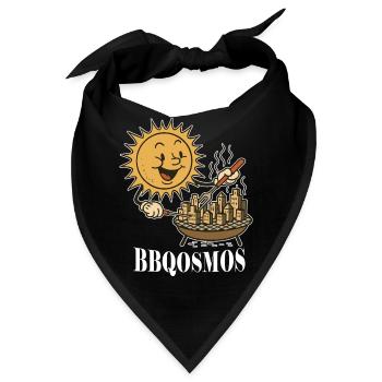 BBQ Cosmos City - Bandana - Schwarz - Vorne