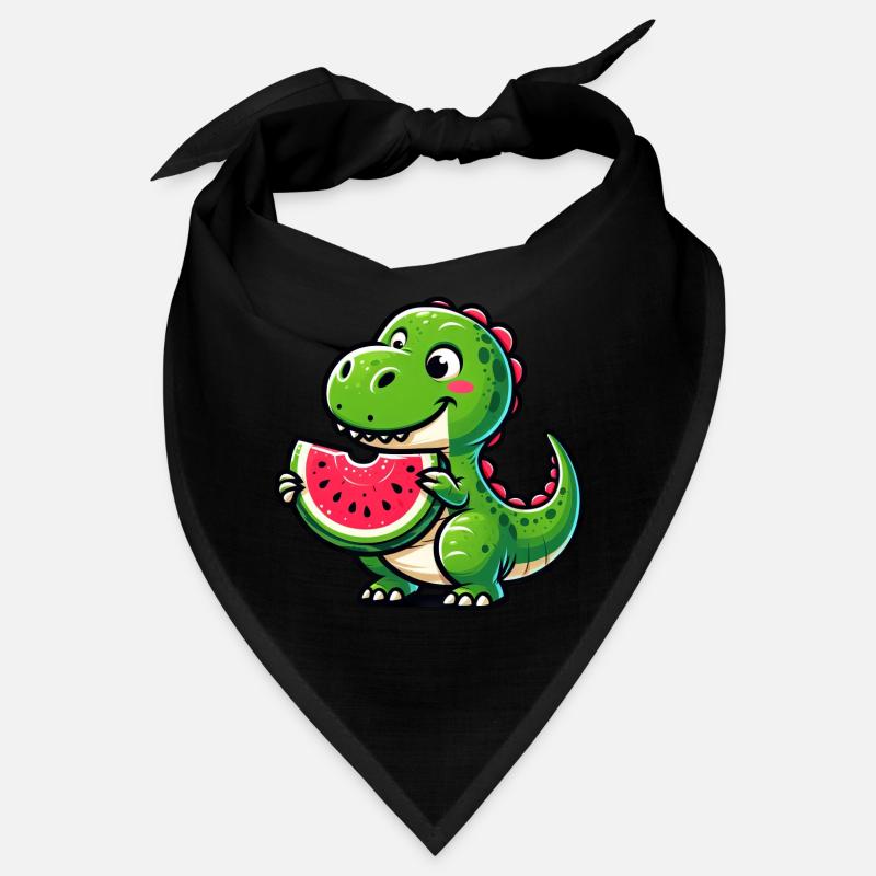 Krokodil Mit Wassermelone Fruchtig Lustig Bandana