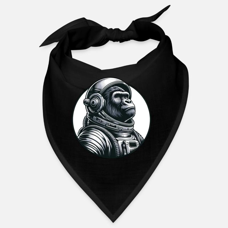 Schimpanse Astronaut im Weltraum Bandana