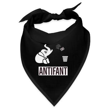 Antifant - Bandana - Schwarz - Vorne