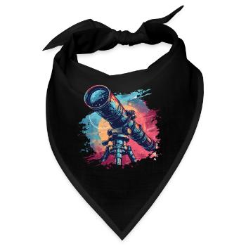 Teleskop Astronomie Astrofotografie - Bandana - Schwarz - Vorne