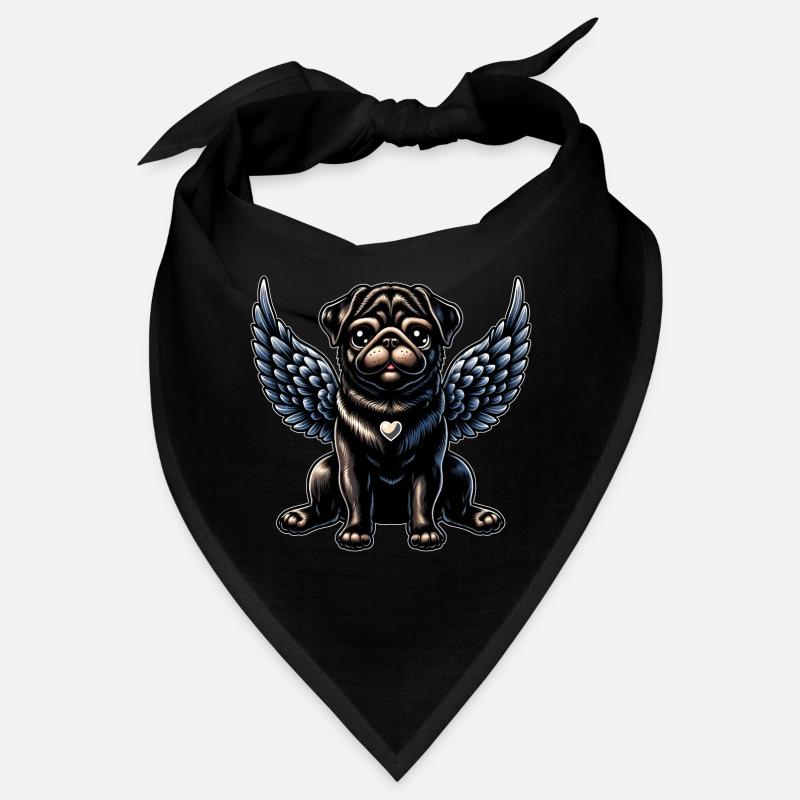 Ange carlin mignon de style baroque gothique Bandana