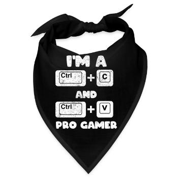 Lustiger Programmierer Web-Entwickler - Bandana - Schwarz - Vorne