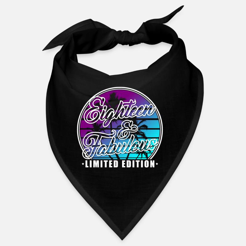 18e anniversaire cadeau d’anniversaire citation 18 ans Bandana