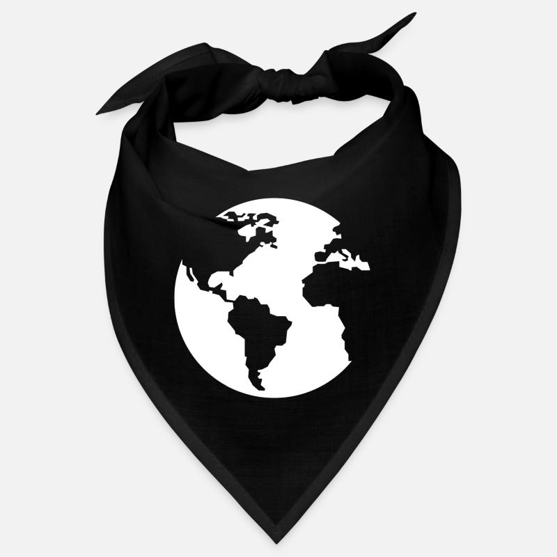 Erde Blauer Planet Bandana