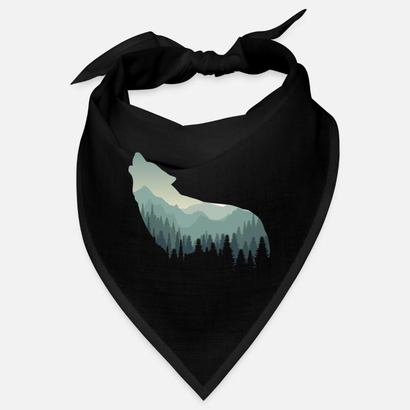 Loup - Bandana - noir
