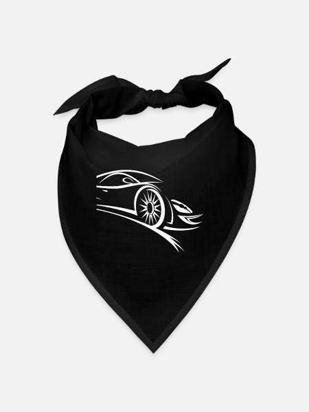 Voiture - Bandana - noir