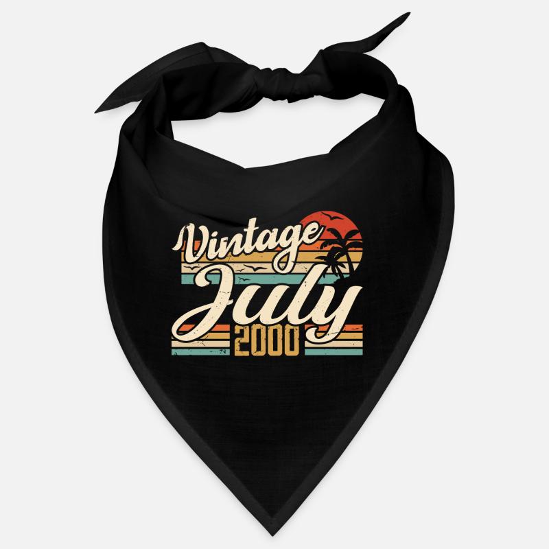 Juli 2000 Geschenk, 24-jähriges Jubiläum Juli 2000 Bandana