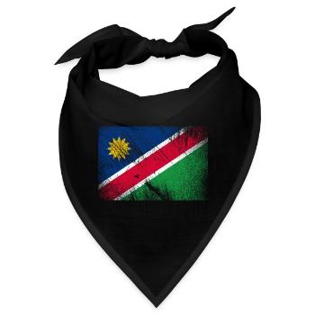 Namibia Falgge - Vintage Grunge - Bandana - Schwarz - Vorne