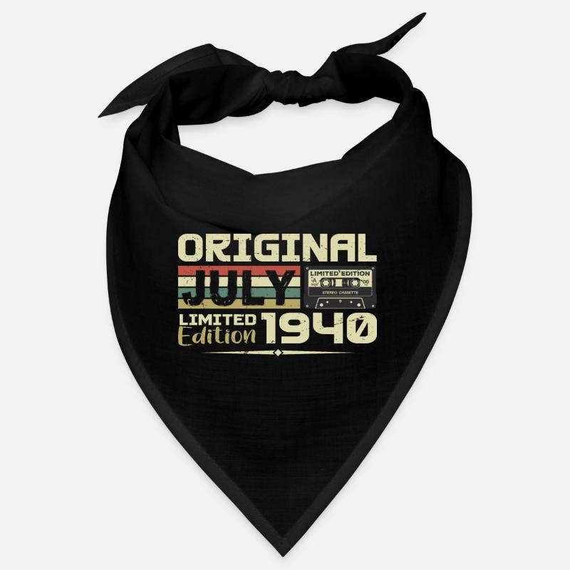 Juli 1940 Geburtstagsgeschenk Geboren im Juli Bandana