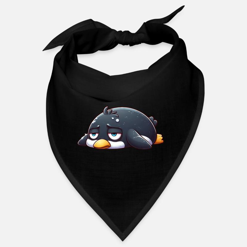 Pingouin fatigué, triste, mou et apathique Bandana