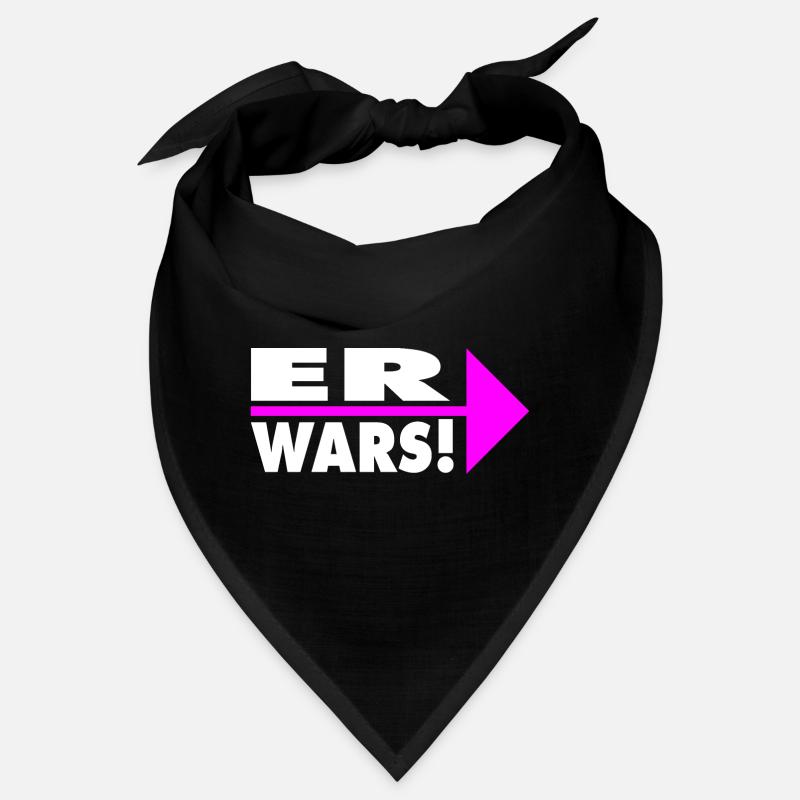 Er wars! Partner- oder Partyshirt Bandana