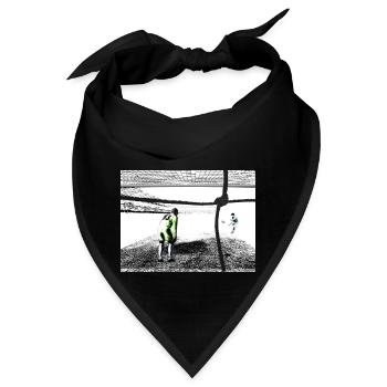Fussball Meisterschaft - Letzte Chance Elfmeter! - Bandana - Schwarz - Vorne