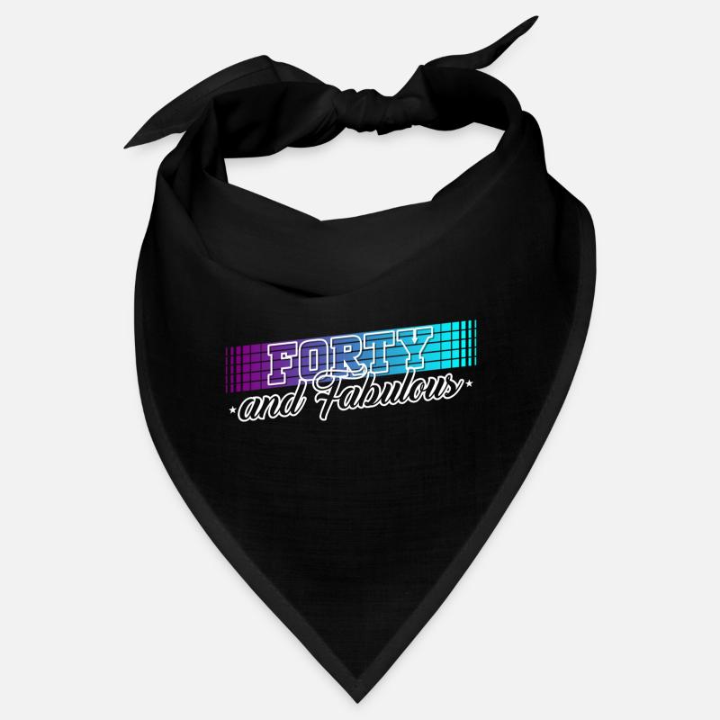 40e anniversaire cadeau d’anniversaire citation 40 ans Bandana