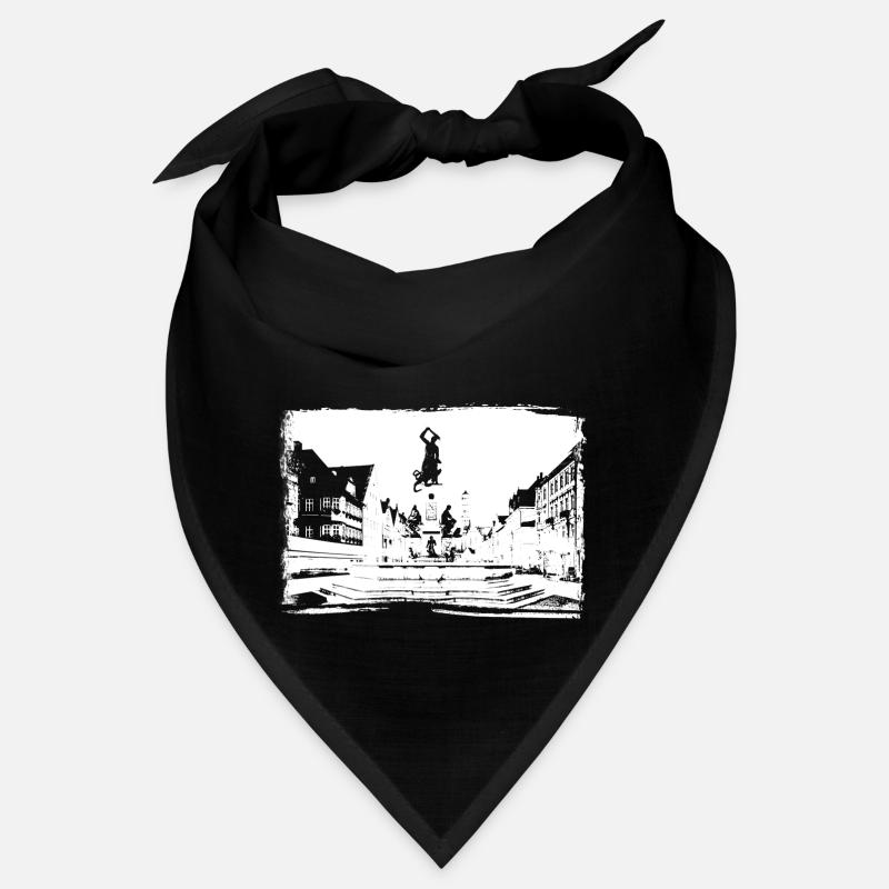 Fontaine d'Hercule Augsbourg Bandana