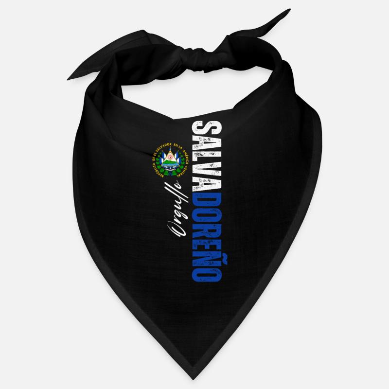 Fierté salvadorienne, design vertical Bandana