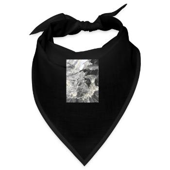Efeu Natur Pflanzen Wald - Bandana - Schwarz - Vorne