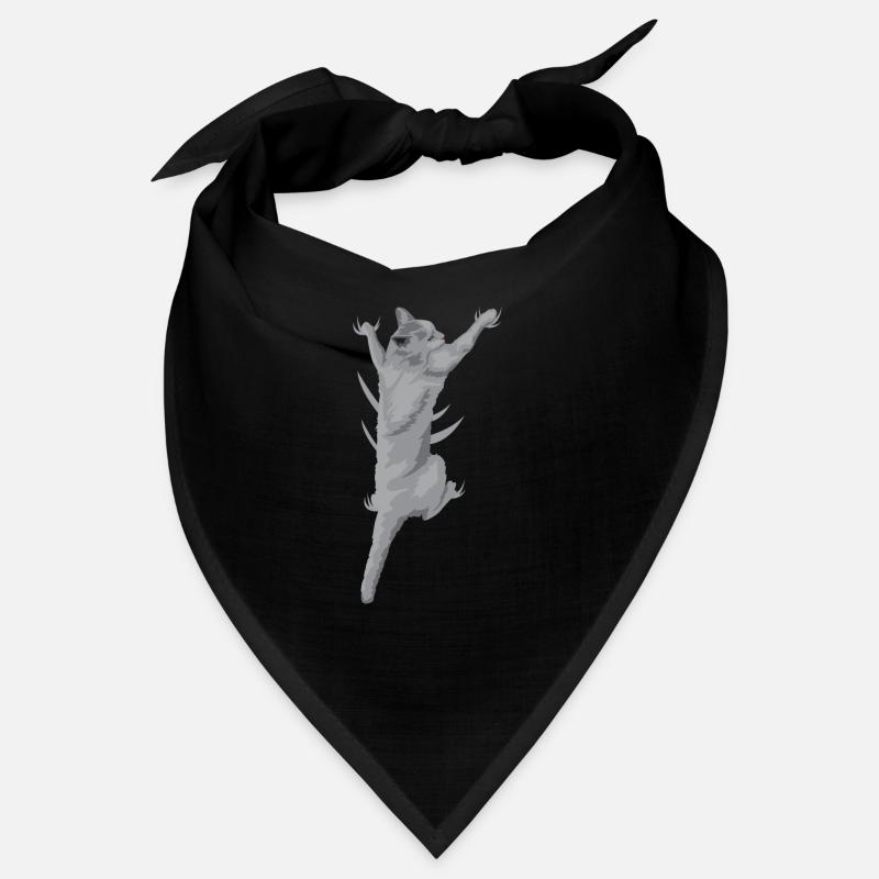 Cat Climbing 3D (Katze) Bandana