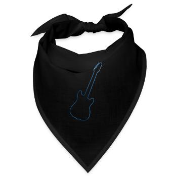 akustische gitarre Damen electronic guitar - Bandana - Schwarz - Vorne