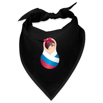 Matroschka Olga – Team Russia - Bandana - Schwarz - Vorne