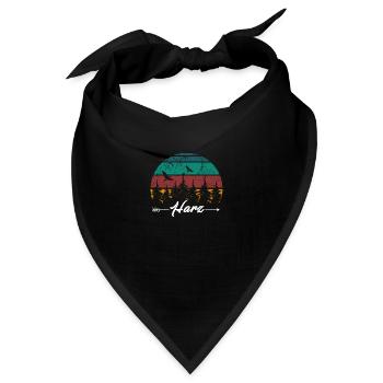 Harz Gebirge Brocken Bergsteigen - Bandana - Schwarz - Vorne