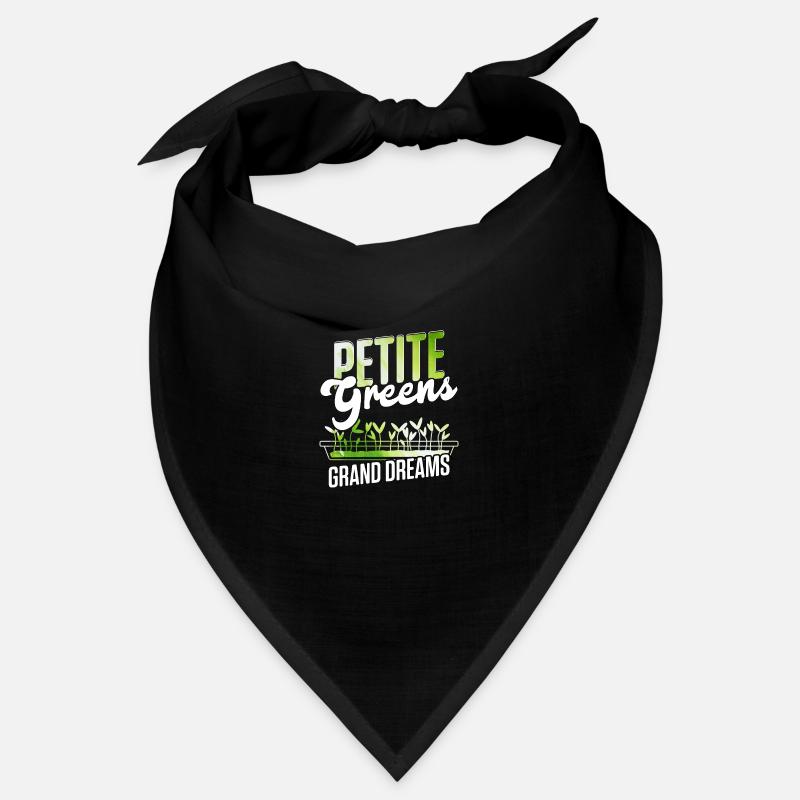 Petite Greens Grand Dreams Gärtnern Microgreen Bandana