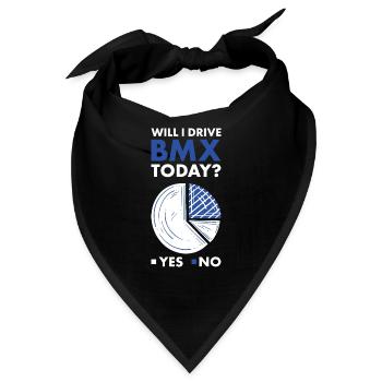 Sport Will I Drive BMX - Bandana - Schwarz - Vorne
