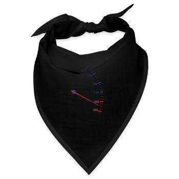 Tacho - Bandana - Schwarz - Vorne