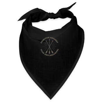 Bogen schießen Pfeil Bogen - Bandana - Schwarz - Vorne