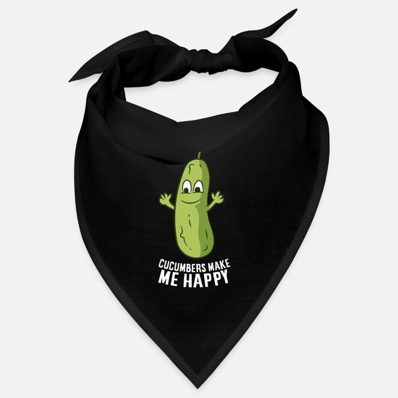 Gurke - Cucumbers make me happy Bandana