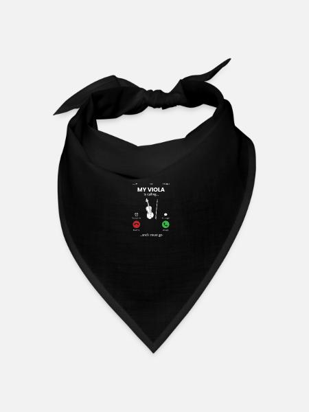 Viola Is Calling And I Must Go, viola - Bandana - black