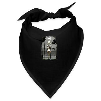 Hawaii - Bandana - Schwarz - Vorne