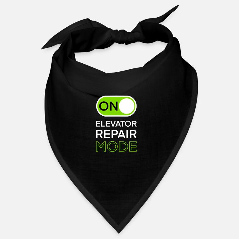 elevator elevator mechanic repair gift Bandana