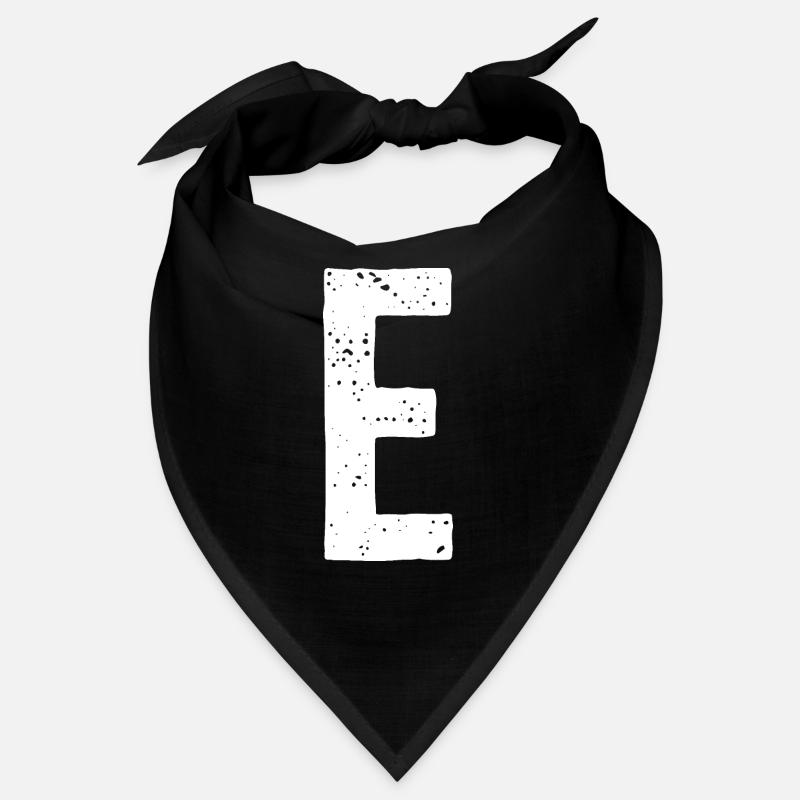 Lettre E Bandana