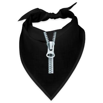 OPEN? - Bandana - Schwarz - Vorne
