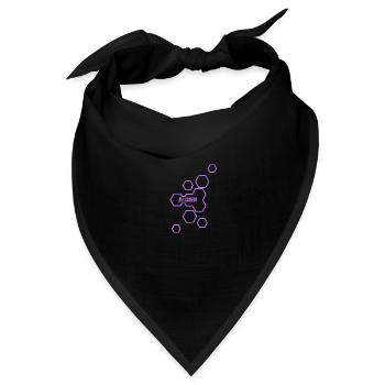 Name Aiden - Bandana - Schwarz - Vorne