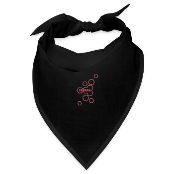 Geschenk für Conrad - Bandana - Schwarz - Vorne