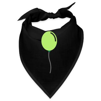 Ballon - Bandana - Schwarz - Vorne
