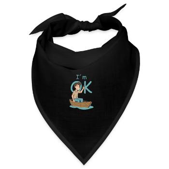 Seemann - Bandana - Schwarz - Vorne