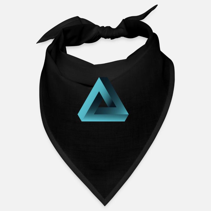 illusion optische Täuschung Pyramide illuminati ne Bandana