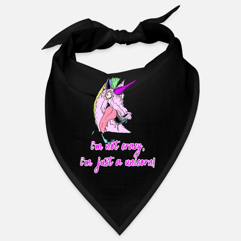 fou licorne licorne folle Bandana