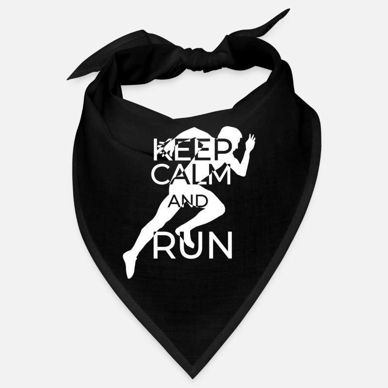 Running Motif with Quote Bandana